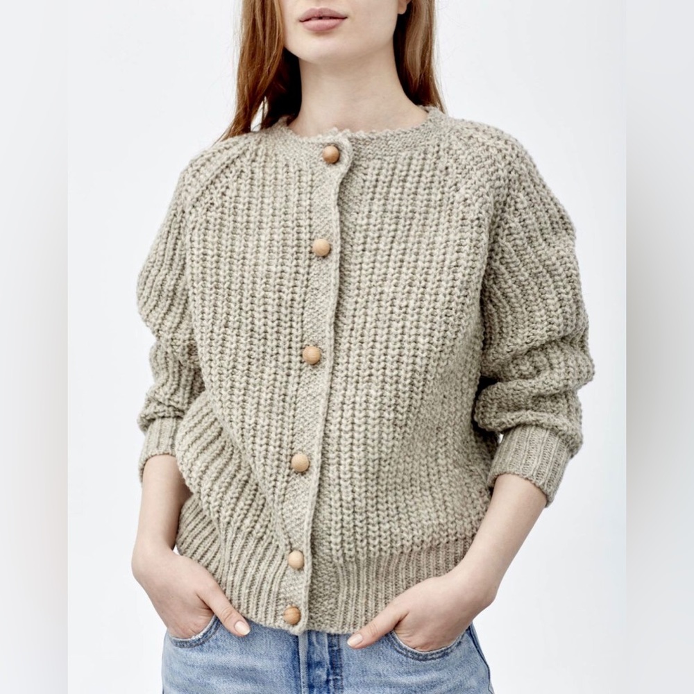 *SOLD* Babaa No. 5 Wool Cardigan 🐑 - Picture 1 of 11